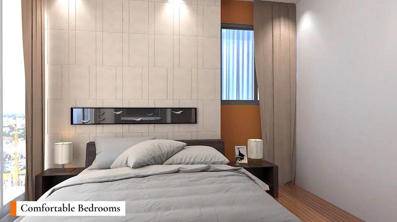 Comfortable Bedrooms